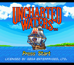 Заставка игры Uncharted Waters